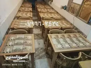  19 كراسي وطاولات مقهى  كافيه  مطعم ترس كراسي كفيهات_مقاهي_مطاعم_حدائق _قهوه_مطعم_ مطابخ_ حسب الطلب