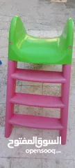  1 مرجيحه اطفال وزحليقه