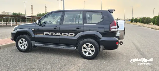  4 Urgent Sell Because of Leaving Kuwait... Good Condition Prado 2003 Black Color