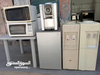  11 كولرات مياه عدة انواع وأحجام مختلفة وأسعار مناسبة تبريد ممتاز وتسخين سريع وعالفحص موجودات بالبقعة