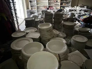  6 يوجد كميه صحون ، البيع جمله او مفرق