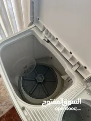 7 غساله نوع توشيبا حوضين بحالة الجديد