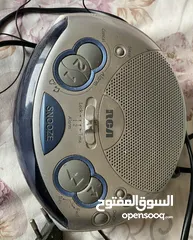  5 مسجل مع راديو مع cd 30    ساعة مع منبه مع راديو الكتروني10