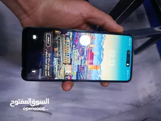  6 موبايل انفنكس هوت 40i 128-16 مش مفتوح شاشته اصليه نظيف