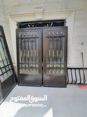  1 ابواب حديد حربات مربع 16 ملان عدد 3 بحال الوكاله