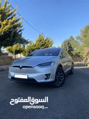  4 TESLA MODEL X 100 D 2017 SILVER