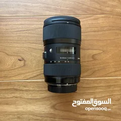  1 sigma 18-35 1.8 for Nikon
