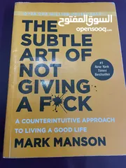  1 The subtle art of not giving a F***(50L.E) used book كتاب مستعمل