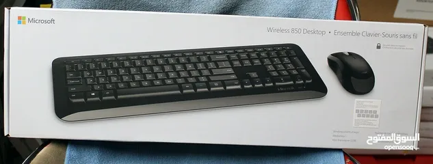  1 Keyboard MICROSOFT WIRELESS 850 DESKTOP كيبورد مايكروسوفت 850