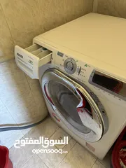  5 Hoover WDYN 9646PG, washer and dryer
