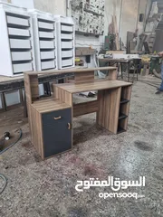  1 مكاتب دراسية صور واقعية من المصنع مباشرة مع إمكانية اختيار اللون والقياس المناسب