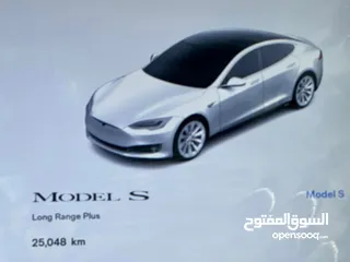  25 Tesla Model S Long Range Plus 2020 White interior