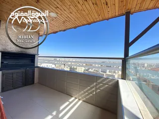  30 شقة للبيع طابق اخير مع روف خلدا مساحة 350م 4 نوم تشطيبات و ديكورات فاخرة اطلالة جميلة