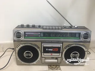  2 راديو كاسيت ناشيونال باناسونيك الأصلي