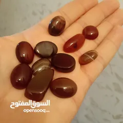  3 خواتم فضه ستاتي مطعمه بالاحجار