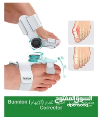  1 جهاز مصحح اصبع القدم القابل للتعديل  الجهاز الحديث بخاصية التعديل لتصحيح اعوجاج إصبع القدم الكبير