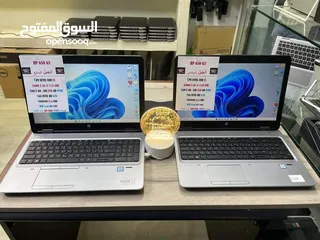  7 HP 650 G2 CPU CORI5 الجيل السادس RAM 8 GIGA DDR4 SSD 256 GIGA MON 15.6 بسعر تخفيض وضمان شهر