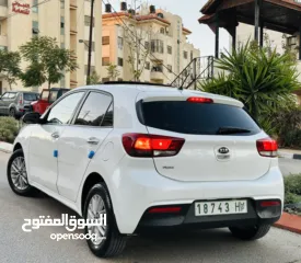  3 كيا ريو 2019 . اوتوماتيك . اصل برايفيت . يد ثانيه . دهان شركه . ترخيص + تأمين جديد