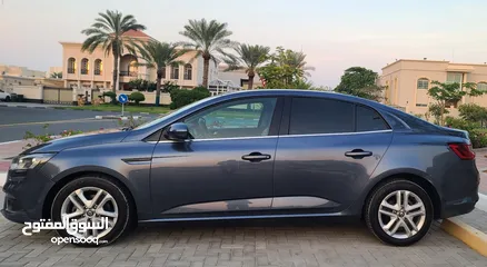  4 RENAULT MEGANE 2018 , GCC , 93000KM ONLY , PERFECT CONDITION