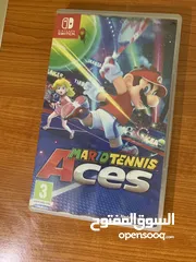  1 لعبة ماريو تنس Mario Tennis game