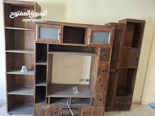  8 Customer-made with many storage compartments, An Antique Wall Unit for Sale