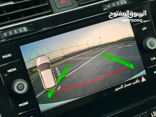  16 فولكسواجن جولف TSI 2019 اتوماتيك ماتور 1500 فل الفل فتحة  سقف بانوراما