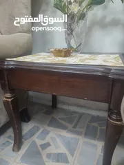  1 بوفيه تلفزيون وطاولة وسط