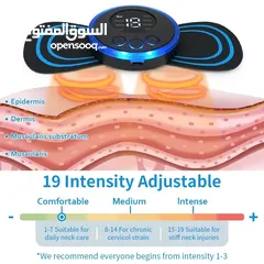  19 جهاز مساج الأكتاف EMS