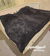  6 تخت مزدوج قابل للطي + وحدة ادراج منتجات ايكيا