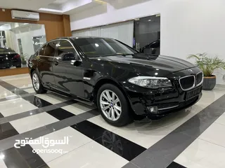  6 للبيع BMW 520I موديل 2013 بحالة الوكالة