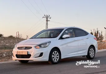  1 اكسنت 2015/14 اصل سياحي بحالة البرايفت و افضل منفوضة بالكامل خالية من القص الطولي و العرضي