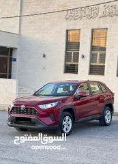  2 تويوتا راف فور هايبرد LE 2021 دفع رباعي وارد خليجي بحالة الوكالة