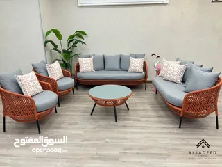  23 اطقم خارجية طاولات وكراسي فخمة