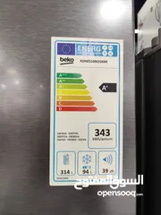  5 عرض نااار على ثلاجه بيكو 366 لتر سلفر رقم الموديل 49s وجميع الأحجام