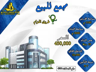  1 رقم الاعلان (4764) مجمع تجاري للبيع في ماركا طريق الحزام قرب التدريب المهني