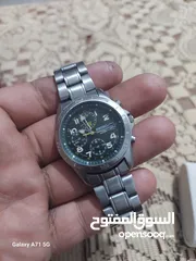  3 ساعه سيكو ستوب ووتش  اصلي 100بالمية شغالة 100بالمية بحالة ممتازة جدا