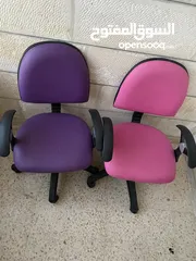  3 office chairs كراسي مكتب 10(جديد)