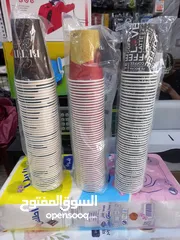  1 متوفر  لدينا مستلزمات مطاعم من منتجات بلاستيك  منتجات فلين  منتجات كرتون   بأسعار من منافسه