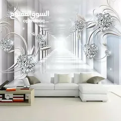  15 ورق حائط ثلاثي الأبعاد نسيج الماني بأشكال عصريه مميزة مع وجود تصاميم تناسب جميع المواقع  متوفر شحن