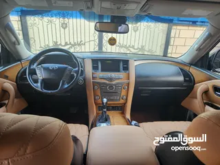  14 انفنتي qx56 2013  وارد أمريكا بحدث بسيط جدا