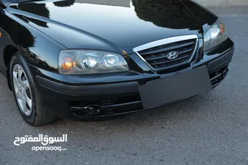  7 هيونداي النترا افانتي 2006 وارد وكاله الاردنيه فحص كامل جير اتوماتيك قاطعه مسافه 140 الف كم لون اسود