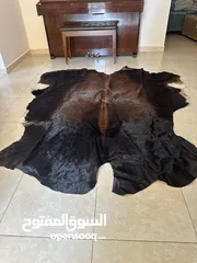  7 سجاد جلد بقر طبيعي  مستورد