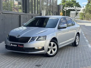  1 سكودا اوكتافيا 2020/19 بحااالة الشركة كراتين