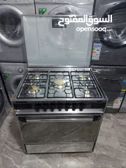  16 غازات إيطالي يونيفرسال مجدد كامل ستانلس ستيل كامل 7 مفاتيح يشتغل فرنو فوق وتحت مع بعض أو كل شوايه لح