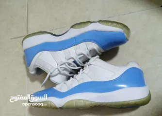  4 Nike Air Jordan 11 Retro White University Blue 528896-106