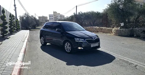  3 سكودا فابيا 2022 اوتماتيك بنزين سحب شركة فحص نخب