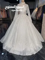  1 فستان أعراس استعمال مره واحد