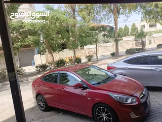  1 هونداي اكسنت ديزل 2014 اتماتك اربعه غيار  بسعر حرق