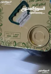  1 زيت زيتون بلدي من اراضي عجلون للبيع زيت السنه