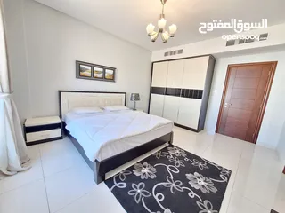  6 Unlimited EWA 3 Bedroom  Superbly Furnished  Family Building  Prime Location in Mahooz
